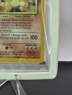 Pokemon 1999 Base Set Charizard Holo Rare #4/102 PSA 7 English TCG Card W/case - Image 5