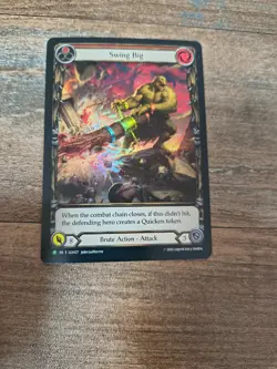 Swing Big - LGS247 (Extended Art) - Flesh and Blood: Promo Cards (PR) - Image 1