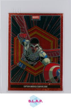 CAPTAIN AMERICA (SAM WILSON) PANINI Y2 MARVEL ANTHOLOGY LEGACY CARD 2025 ENGLISH - Image 1