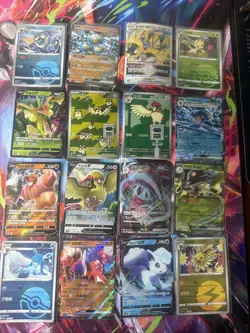 Pokemon 16 Card Lot nm V Max Mega Amazing Ex HOLO Rare Hits Only F39 - Image 1