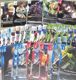 Gundam Card Game 50 Card Bulk Lot C/U/R Random - Image 1