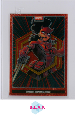 DAREDEVIL (ELEKTRA NATCHIOS) PANINI Y6 MARVEL ANTHOLOGY LEGACY CARD 2025 ENGLISH - Image 1