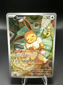Pokemon TCG Eevee 173 Holo Promo Prismatic Evolutions ETB Sealed Card M - Image 1