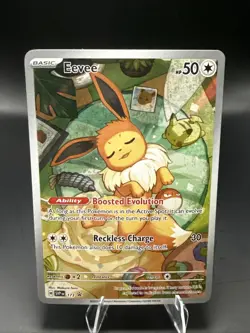 Pokemon TCG Eevee 173 Holo Promo Prismatic Evolutions ETB Sealed Card M - Image 2