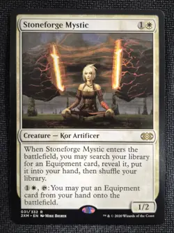 Stoneforge Mystic Magic the Gathering Double Masters Regular Card - Image 1