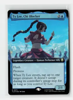 Ty Lee, Chi Blocker Avatar FOIL Extended Art Magic The Gathering MTG Card - Image 1