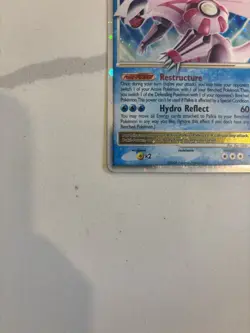 Pokemon Palkia LV.X TCG Promo Card 2008 DP18 Holo Rare LP - Image 3