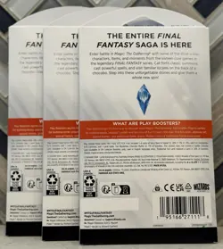 Magic The Gathering - Final Fantasy Sleeved Booster Packs Lot Of 3 - Image 2