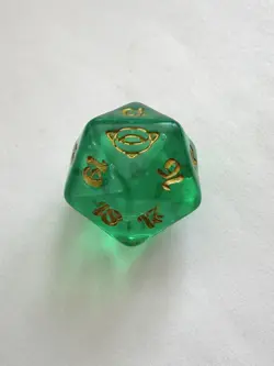 MTG CHASE DICE LOTR LORD OF THE RINGS SPINDOWN D20 MAGIC GATHERING PRERELEASE - Image 1