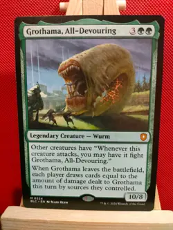 Grothama, All-Devouring - Commander Bloomburrow - Mythic - NM - MTG - Image 1