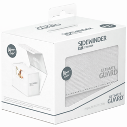 Ultimate Guard Sidewinder 80+ Deck Box White XenoSkin MTG Pokemon CCG - Image 1