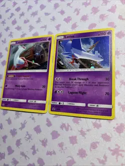 Pokemon TCG SM87 SM88 Latias and Latios Promo Cards - Image 3
