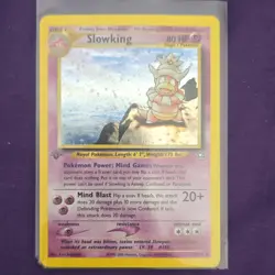 Pokemon Slowking Neo Genesis 14/111 Holo Rare 2000 80 HP English Card Stage 1 - Image 1