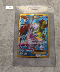 Mewtwo EX (163 Secret Full Art) 163/162 Breakthrough Holo 2015 Pokemon - Image 3