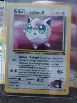 Pokemon TCG Jigglypuff Wigglytuff Card Lot Jungle Gym Challenge Wizards Holo - Image 3