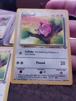 Pokemon TCG Jigglypuff Wigglytuff Card Lot Jungle Gym Challenge Wizards Holo - Image 4