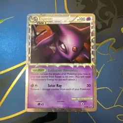 Pokemon TCG Espeon Prime 81/90 Undaunted 2010 Holo Foil Rare Card LP - Image 5