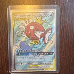 Pokemon Magikarp & Wailord GX Full Art TAG TEAM Holo 161/181 Sm-Team Up - Image 1