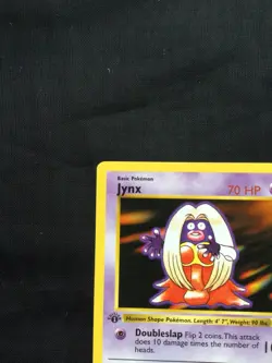 Pokemon Cards: Base Set 1st Edition Uncommon: Jynx 31/102 - Image 2
