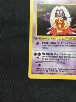 Pokemon Cards: Base Set 1st Edition Uncommon: Jynx 31/102 - Image 5