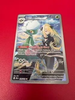 Cynthia's Roserade Illustration Rare - POKEMON CARD - Destined Rivals 184/182 NM - Image 1