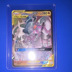 Pokemon Arceus & Dialga & Palkia GX Sm-Cosmic Eclipse 156/236 280 HP Holo - Image 1