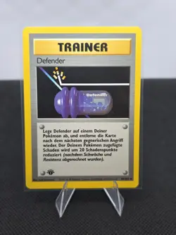 Pokemon 1st Edition Defender German Base Set 80/102 NM - Image 1