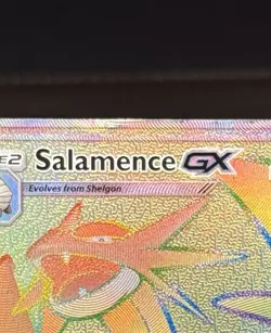 Pokemon TCG: Salamence GX 73/70 - Secret Rare - Dragon Majesty - *MP w/Dent* - Image 4