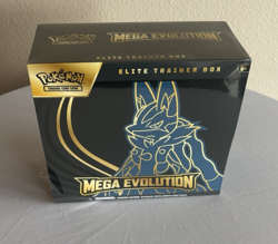 Pokemon TCG Mega Evolution Lucario Elite Trainer Box ETB - New/ Factory Sealed - Image 1