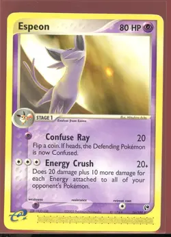 Espeon Non-Holo Rare Ex 16/100 EX Sandstorm Pokemon - Image 1