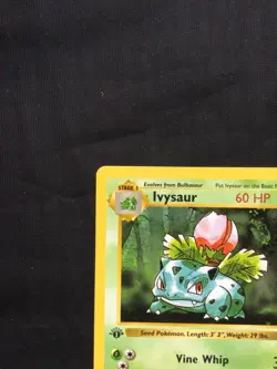 Pokemon Cards: Base Set 1st Edition Uncommon: Ivysaur 30/102 - Image 2