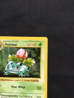 Pokemon Cards: Base Set 1st Edition Uncommon: Ivysaur 30/102 - Image 3