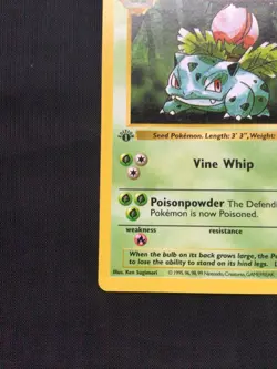 Pokemon Cards: Base Set 1st Edition Uncommon: Ivysaur 30/102 - Image 5