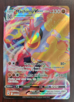 MACHAMP VMAX 073/189 ASTRAL RADIANCE POKEMON (ULTRA RARE, NM) - Image 1