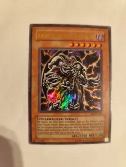 Yu-Gi-Oh Schadel Erzunterweltler der Blitze DR1 Ultra RareDeutsch Holo Karte TCG - Image 1