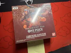 One Piece OP-02 Paramount War Booster Box (sealed) - Image 1