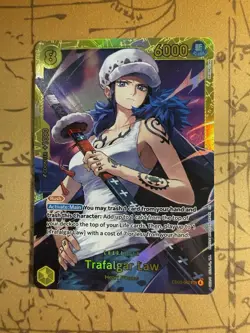 One Piece English EB03-062 Trafalgar Law SEC Heroines Edition NM - Image 1