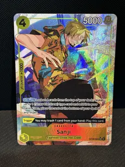 One Piece TCG Sanji ST29-004 Full Art Starter Deck 29 Egghead - Image 1