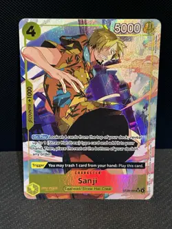 One Piece TCG Sanji ST29-004 Full Art Starter Deck 29 Egghead - Image 2