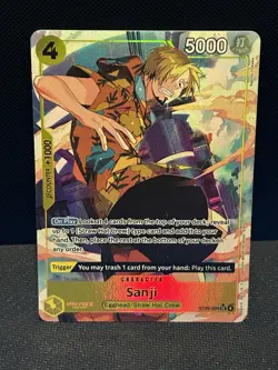 One Piece TCG Sanji ST29-004 Full Art Starter Deck 29 Egghead - Image 3