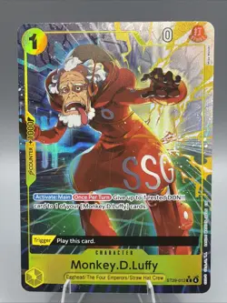 Monkey.D.Luffy (012) (Full Art) ST29-012 Starter Deck 29: Egghead Foil - Image 1