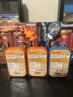 One Piece TCG Lot-Illustration Box Vol. 5 & 6-Tin Set Vol. 2 With OP-14 Blisters - Image 4