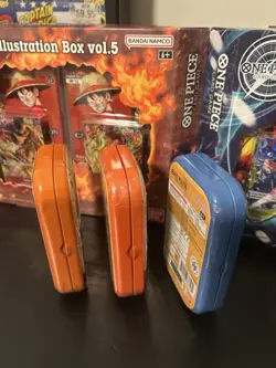 One Piece TCG Lot-Illustration Box Vol. 5 & 6-Tin Set Vol. 2 With OP-14 Blisters - Image 5