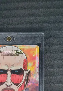 Colossal Titan Bandai Attack on Titan Union Arena UE10ST/AOT4-1-113 R* Holo - Image 4
