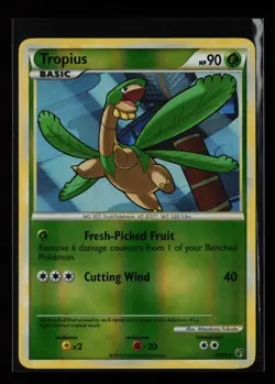Tropius 22/90 Reverse Holo Rare Undaunted Pokemon Card - Image 1