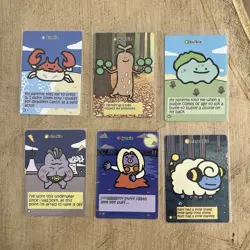 6 Card Fan Art Lot Pokiebubies - See Photo For Cards - 1st Edition - Image 1