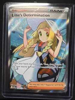 Pokemon TCG Lillie's Determination Mega Evolution Ultra Rare Card 169/132 - Image 1