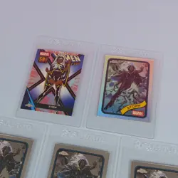 TOPPS CHROME MARVEL 2025 STORM SET INCL. REFRACTOR & 50 ANNIVERSARY CARD - Image 2