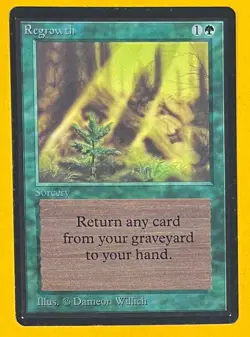 MTG REGROWTH Beta (OldManMTG 009-367) - Image 1