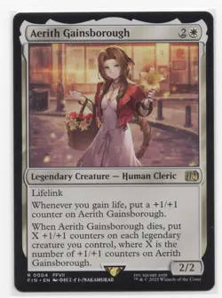 Aerith Gainsborough R FINAL FANTASY 4 NM - Image 1